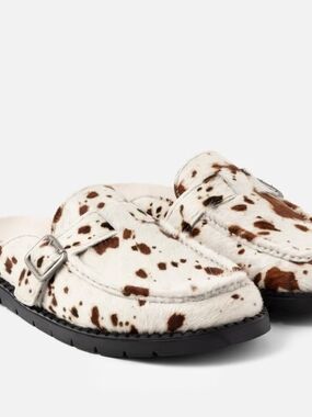 DUKE + DEXTER Pony Hair Cowhide Winston Mules